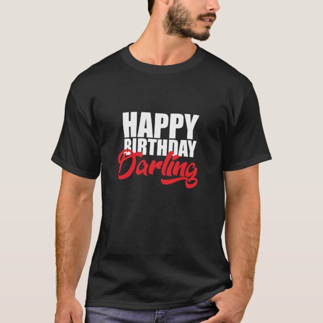 T-shirt anniversaire heureux (Devant)