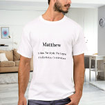 T-shirt Anniversaire homme mythe légende nom amusant<br><div class="desc">Pour un t-shirt blanc de couleur claire. Personnalisez et ajoutez votre propre photo du garçon/homme d'anniversaire. Personnalisez et ajoutez un nom,  40 ans et un texte. Texte : L'Homme,  Le Mythe,  La Légende. Texte noir.</div>