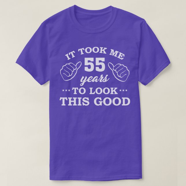T-shirt Anniversaire Il A Fallu 53 Ans Pour Voir Ce Bon Am (Design devant)