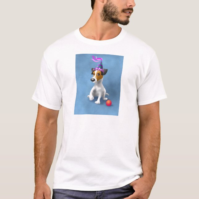 T-shirt anniversaire JackRussel Terrier (Devant)
