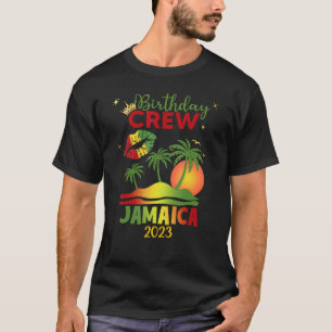 T-shirt Anniversaire Jamaïque fille 30e 50e fête Jamaïcain