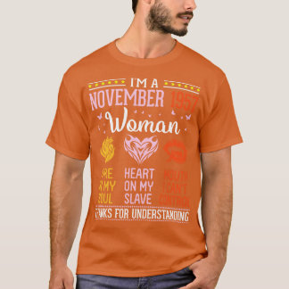 T-shirt Anniversaire Je Suis Novembre 1957 Femme 63 Ans Fe