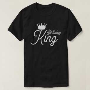T-shirt Anniversaire King Boy Crew Squad Birthday Party Ca