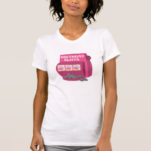 T-shirt Anniversaire machine à fente personnalisée