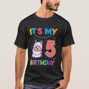T-shirt Anniversaire Moutons 5 ans 5e anniversaire Moutons