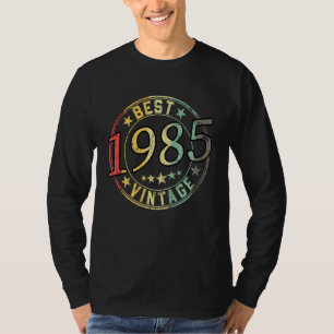 T-shirt Anniversaire Né En 1985 Meilleur Vintage