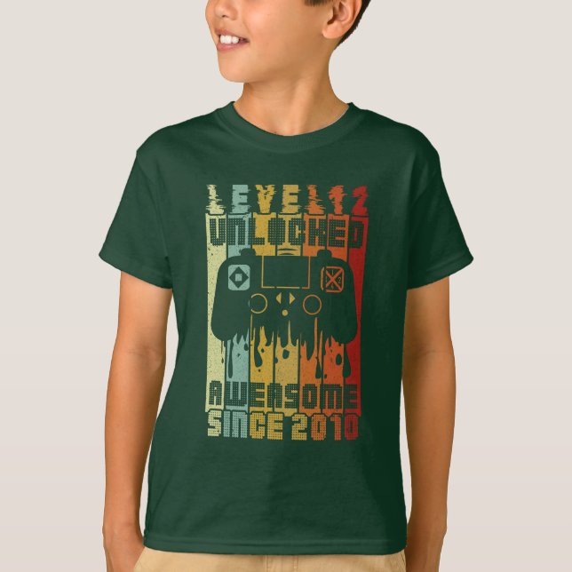  T-shirt anniversaire niveau 12 2010  (Devant)