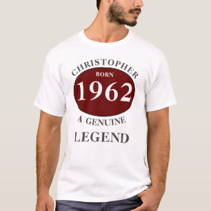 T-shirt Anniversaire personnalisé Ajouter un nom Année Né