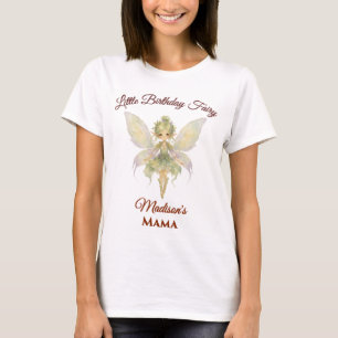 T-shirt Anniversaire Petite Fée Aquarelle