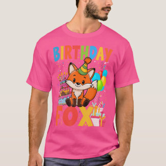 T-shirt Anniversaire Renard