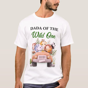 T-shirt Anniversaire Safari Animaux Sauvage