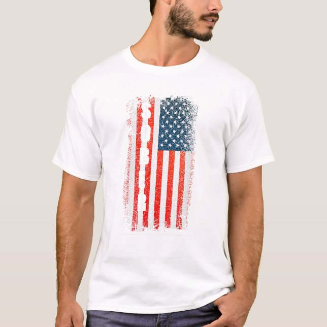 T-shirt Anniversaire Sobre Américain (Devant)