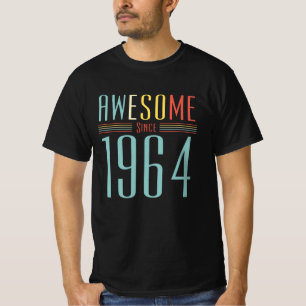 T-shirt Anniversaire Vintage 1964