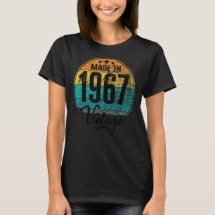 T-shirt Anniversaire Vintage Anniversaire Année 1967 Anniv