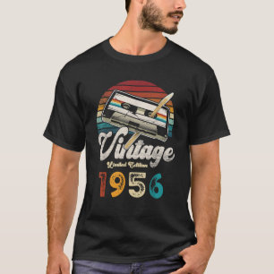 T-shirt Anniversaire Vintage Fabriqué en 1956 Drôle Hommes