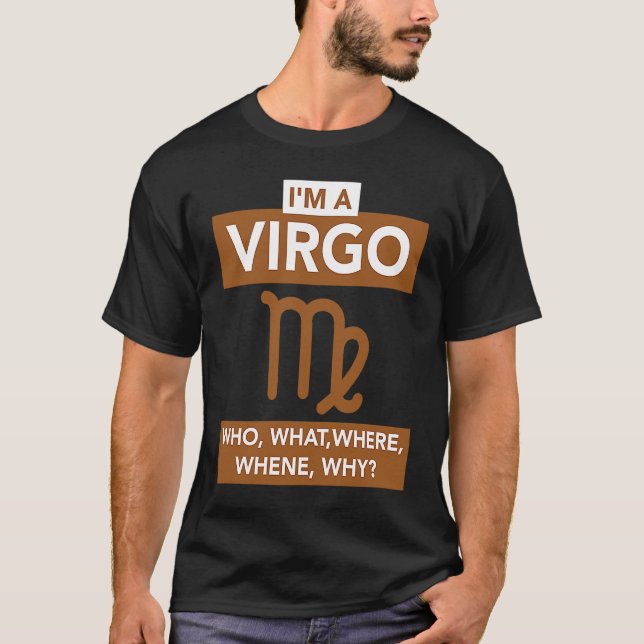 T-shirt Anniversaire Virgo Astrologie Astrologie Anniversa (Devant)