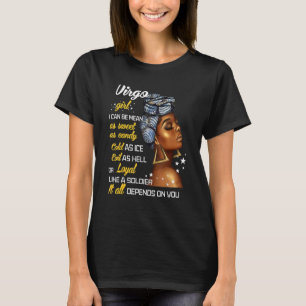 T-shirt Anniversaire Zodiac Virgo Girl Août Ou Septembre W