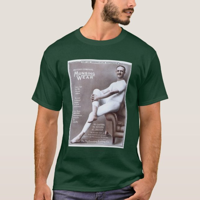 T-shirt Annonce 1913 d'usage de Munsinger (Devant)