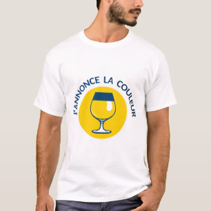 T-shirt annonce couleur jaune ricar apero alcool humour