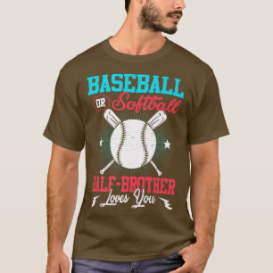 T-shirt Annonce de baseball ou de softball Révélation du s