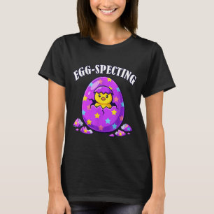 T-shirt Annonce de bébé drôle d'Easter Egg-Specting Day