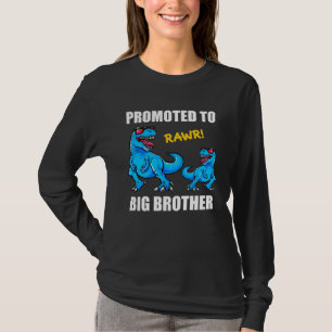 T-shirt Annonce de bébé promu Brothersaurus Grand B
