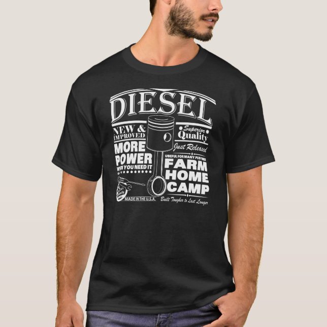 T-shirt Annonce de diesel de prospectus (Devant)