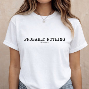 T-shirt Annonce de grossesse bébé révélation drôle