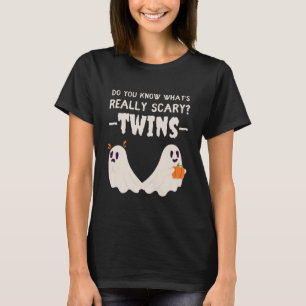 T-shirt Annonce de grossesse Bébés Boo Fantômes Halloween