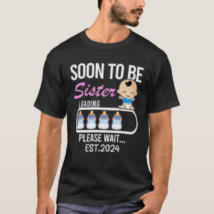 T-shirt Annonce De Grossesse De Fille Qui Correspond Bient
