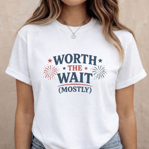T-shirt Annonce de grossesse du 4 juillet Maman à venir