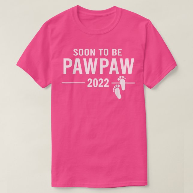 T-shirt Annonce de grossesse Future Papa 2022 (Design devant)