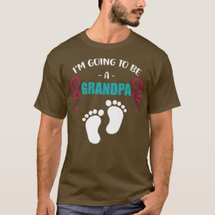 T-shirt Annonce de grossesse grand-père promu Annonce de n