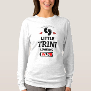 T-shirt Annonce de grossesse Little Trini en chargement