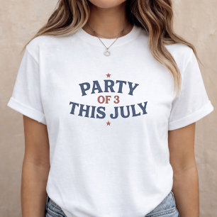 T-shirt Annonce de grossesse Maman à venir 4 juillet