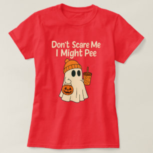 T-shirt Annonce de grossesse pour Halloween Ne me fais pas