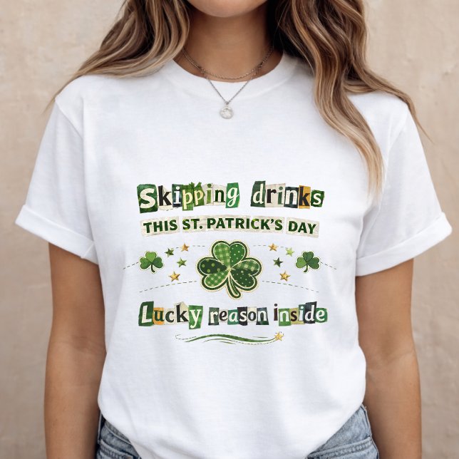 T-shirt Annonce de grossesse pour la Saint-Patrick (St. Patrick’s Day Pregnancy Announcement T-Shirt)