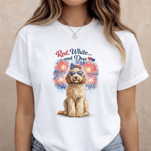 T-shirt Annonce de grossesse rouge blanc et future maman