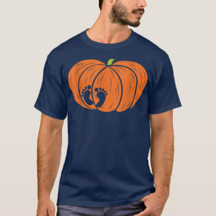 T-shirt Annonce de la grossesse pour le petit bébé Citroui