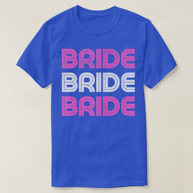 T-shirt Annonce de mariage de femme Future mariée à marier (Design devant)