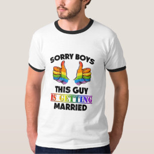 T-shirt Annonce de mariage drôle avant la cérémonie