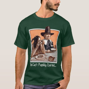 T-shirt Annonce de thanksgiving