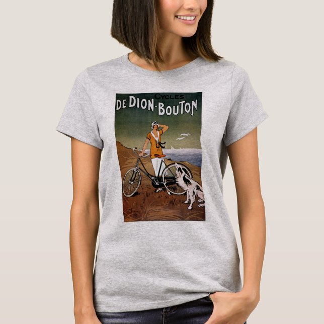 T-shirt Annonce de vélo, 1925 (Devant)