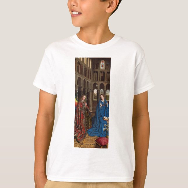 T-shirt Annonce par Jan van Eyck (Devant)