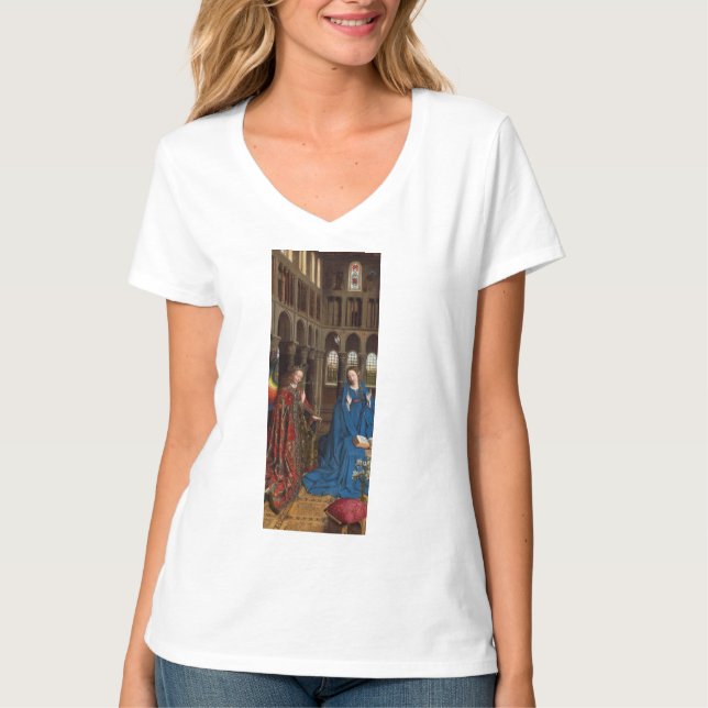 T-shirt Annonce par Jan van Eyck (Devant)