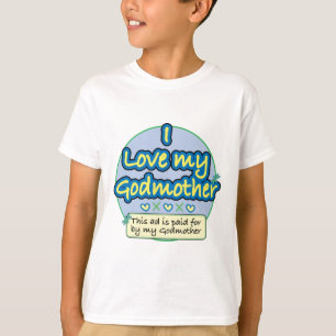 T-shirt Annonce payée par mon bleu de marraine