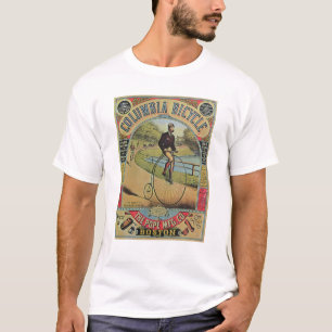 T-shirt Annonce pour la bicyclette de Colombie