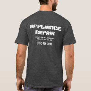 T-shirt Annonce professionnelle de réparation d'appareils