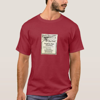 T-shirt Annonce vintage - atteignez la culasse d'un grand