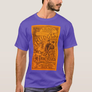 T-shirt Annonce Vintage de vélos des années 1880 1